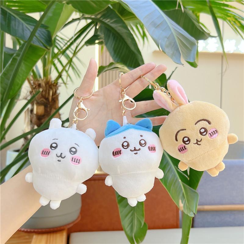 chiikawa chiikawa pendant lovely key buckle doll pacify ousaqi doll ragdoll small gift