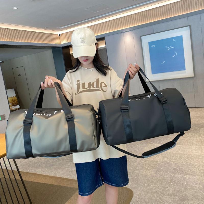 Travel Handbag Luggage Bag Travel Buggy Bag rge Capacity Short-Distance Shoulder Bag Women's Waterproof Buggy Bag Travel Bag