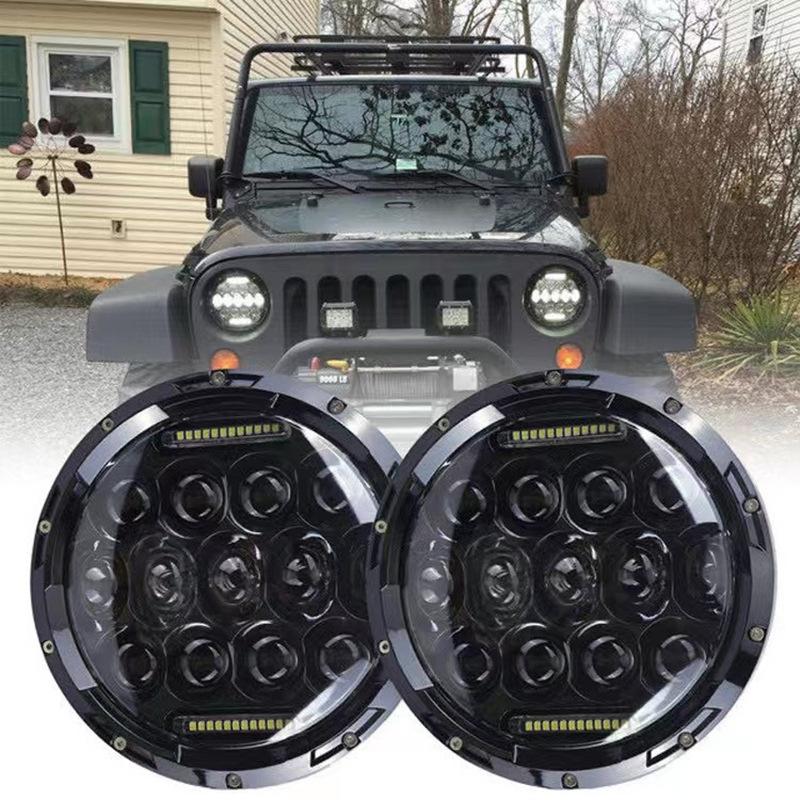 cross-border foreign trade harley motorcycle external headlight modified car lights headlight led auto work lamp