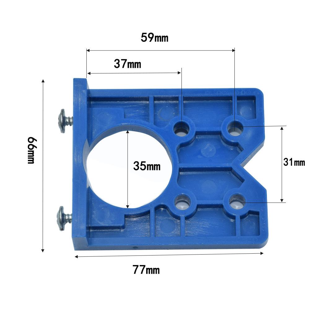 35mm Tapper Door Panel Hinge Positioning 35mm Hinge Hole Loor Woodworking Hinge Punching Instaltion Tool Item Picture