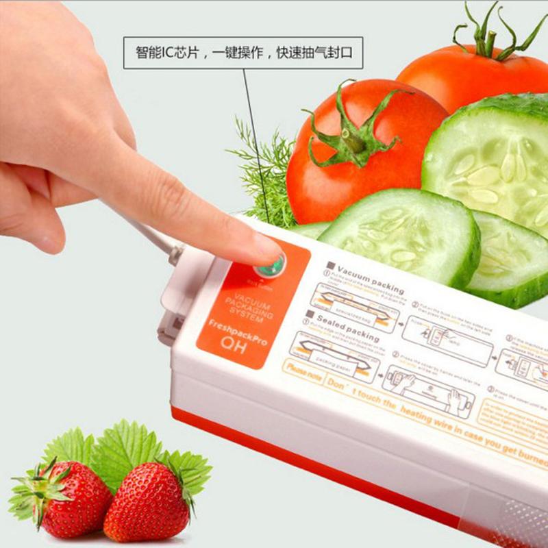 Vacuum Sealing Machine Food Packaging Machine Preservation Machine Vacuum Machine Small Household Vacuum Compression Plastic-Envelop Machine Commercial