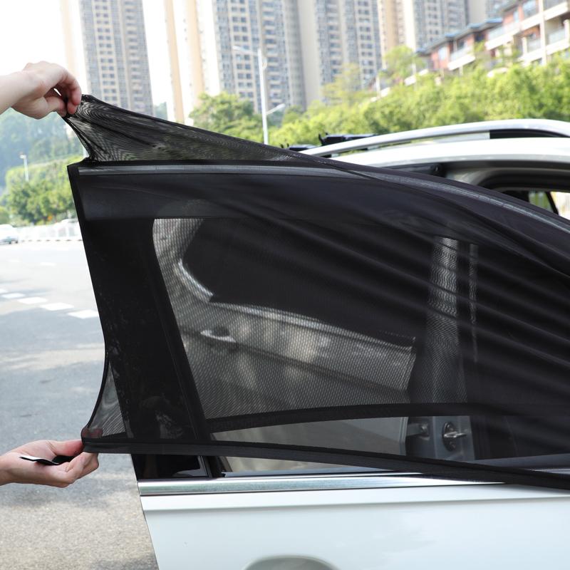 Car Sunscreen Sun Protection Curtain Window Mosquito Net Car Curtain Universal Car Mosquito Net Ventilation Anti Mosquito Car Window Shade