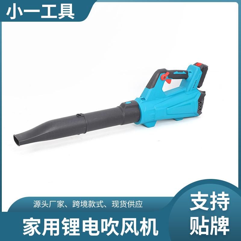 Household Lithium Electric Hair Dryer Blower Dust Blowing Snow Fallen Leaves Garden Electric Hair Dryer Factory Wholesale