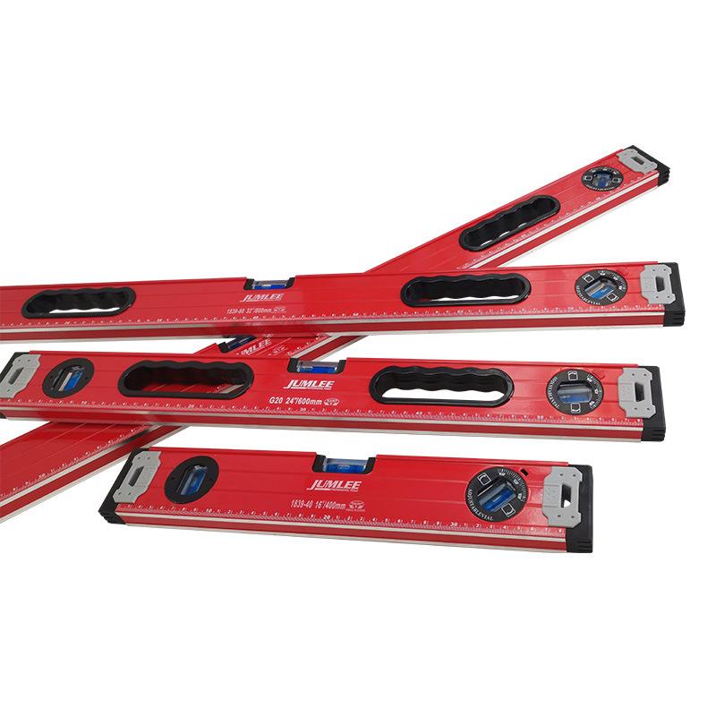 jumlee measuring tool thickened aluminum alloy level professional ruler balance instrument drop-resistant decoration measurement guiding rule
