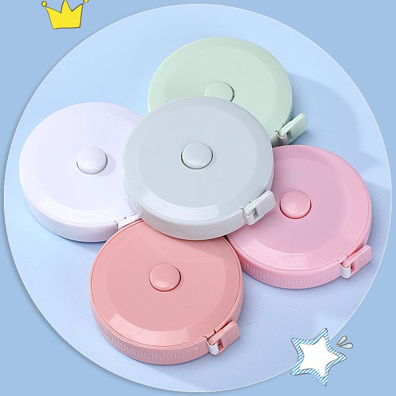 cute nordic small tape measure simple portable tape measure measurement three circumference bust hip circumference waist circumference clothing ruler height ruler