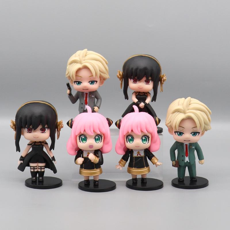 q version spy play house anime garage kits peripheral aniafujie car decoration center console decoration model