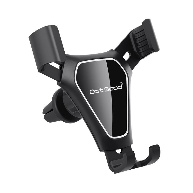 Car Mobile Phone Bracket Air Outlet Gravity Mobile Phone Bracket 360 Degree Flexible Rotation Convenient Operation Navigation Bracket
