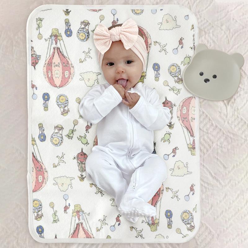 silicone non-slip cotton diaper pad newborn baby diaper pad women menstrual pad baby machine washable diaper pad mattress