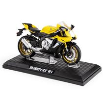 Caipo 1:12 Simulation Alloy Car Model Yamaha YZF-R1 Children's Motorcycle Motor Bike Toy Collection Ornaments