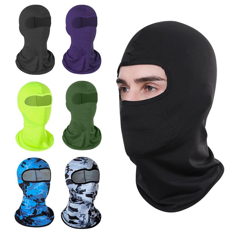 cross-border cycling windtight hoods ice silk breathable sun protection masked cap motorcycle sports sleeve cap neck mask