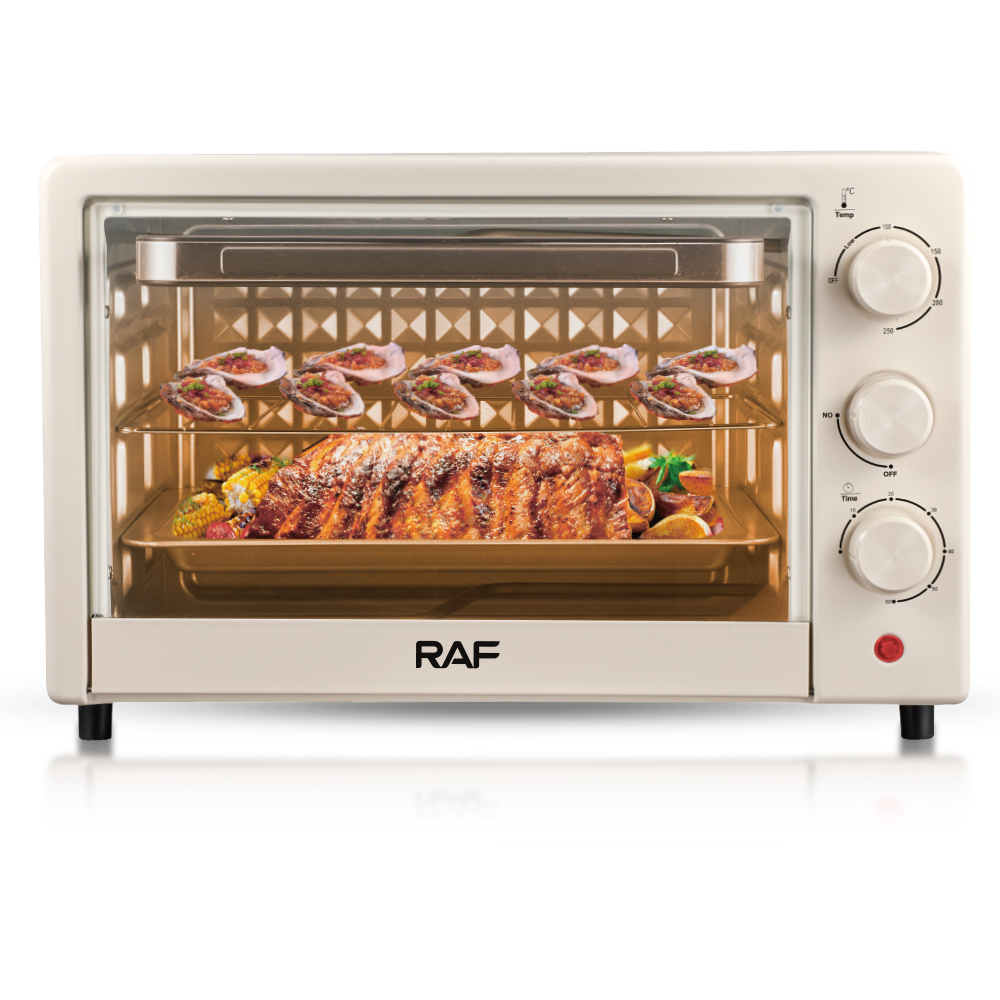RAF electric oven, European standard multi-functional household large-capacity fully automatic intelligent oven, fryer, visible baking, 24L pic 7