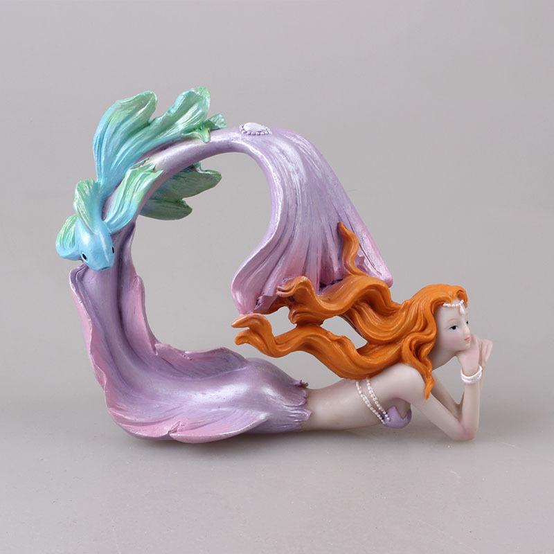 underwater mermaid resin crafts gift mermaid decoration summer beach travel souvenir mermaid