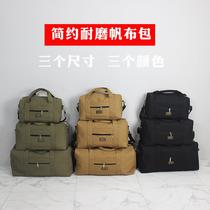three sizes coverable handle large capacity canvas portable luggage travel bag sling bag in a jacket loy tools and equipment boarding bag
