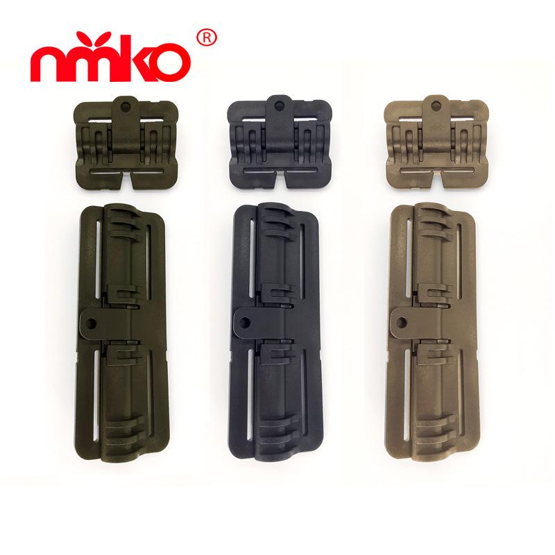 factory in stock quick release release buckle slider tactical vest vest release buckle cutting module strip plastic buckle release buckle hinge