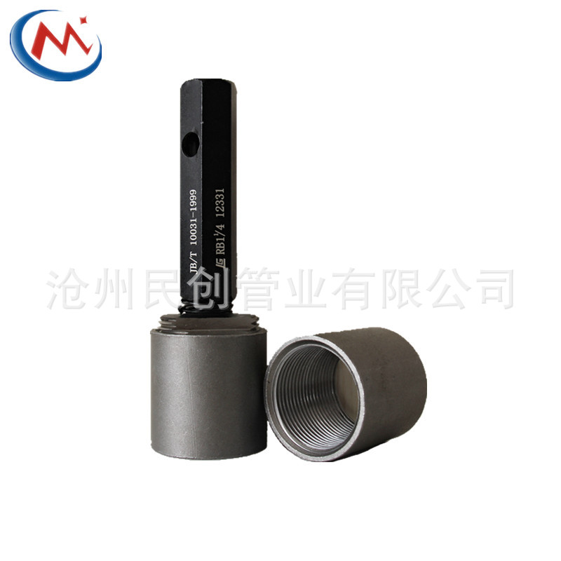 镀锌钢束接 圆管内丝 焊接直通 DN6-DN100规格齐全细节图