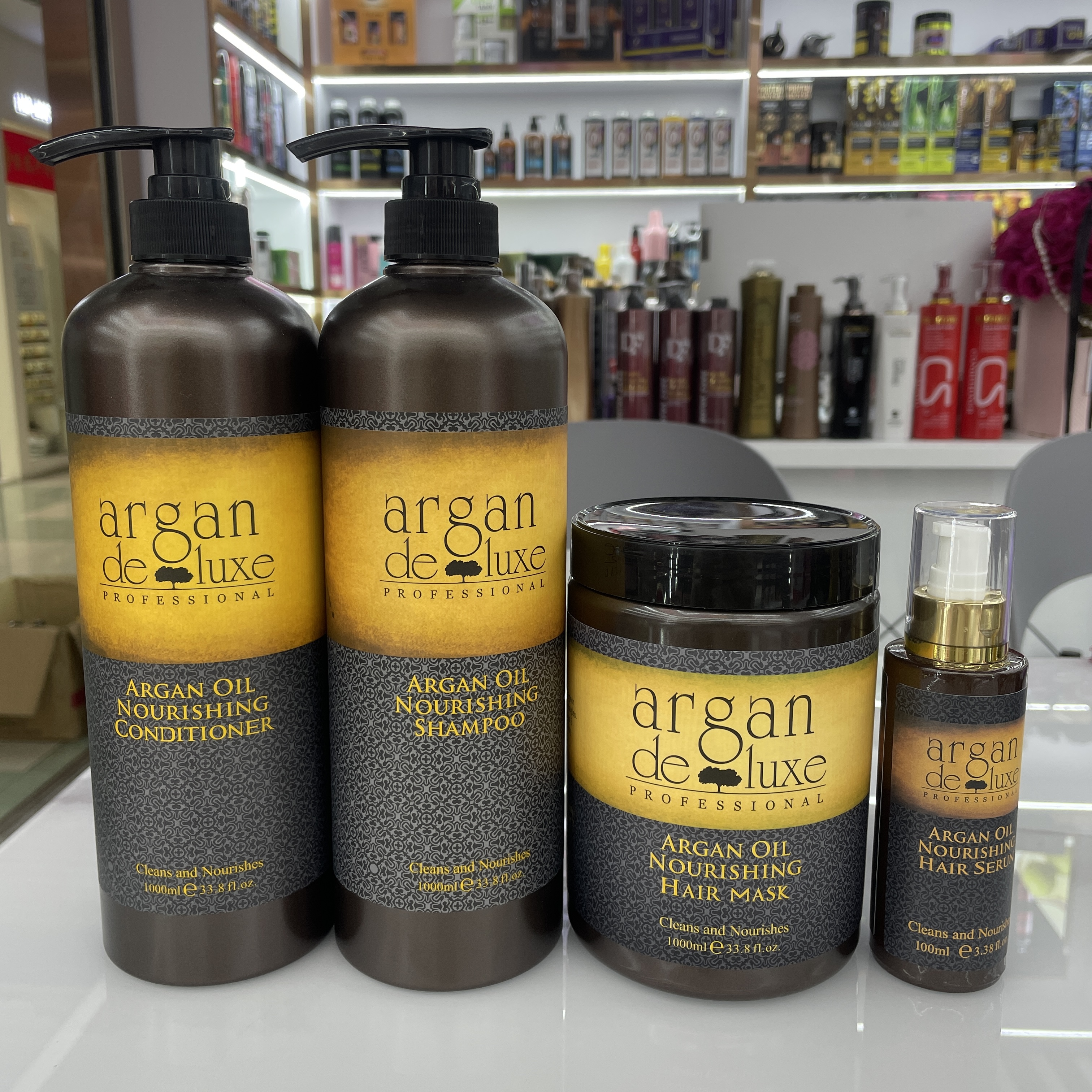 argan be luxe   洗发水护发素发膜精油