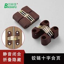 hidden hinge folding door hidden hinge dining table mute hinge cross hinge plastic cross hinge