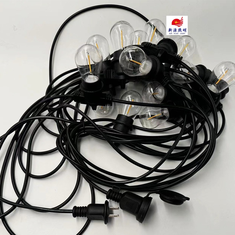 Outdoor LED light string, camping atmosphere light string, Christmas outdoor courtyard festival decoration light string, waterproof decoration details Picture