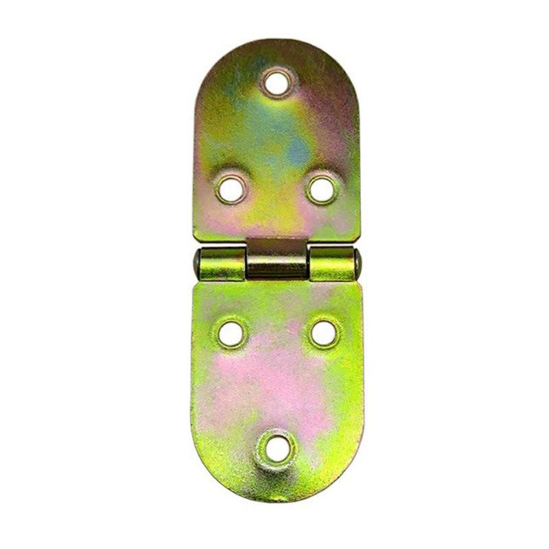 turning plate hinge table folding hinge waist hinge semicircle turning plate hinge iron bedside table furniture hardware accessories hinge Item Picture