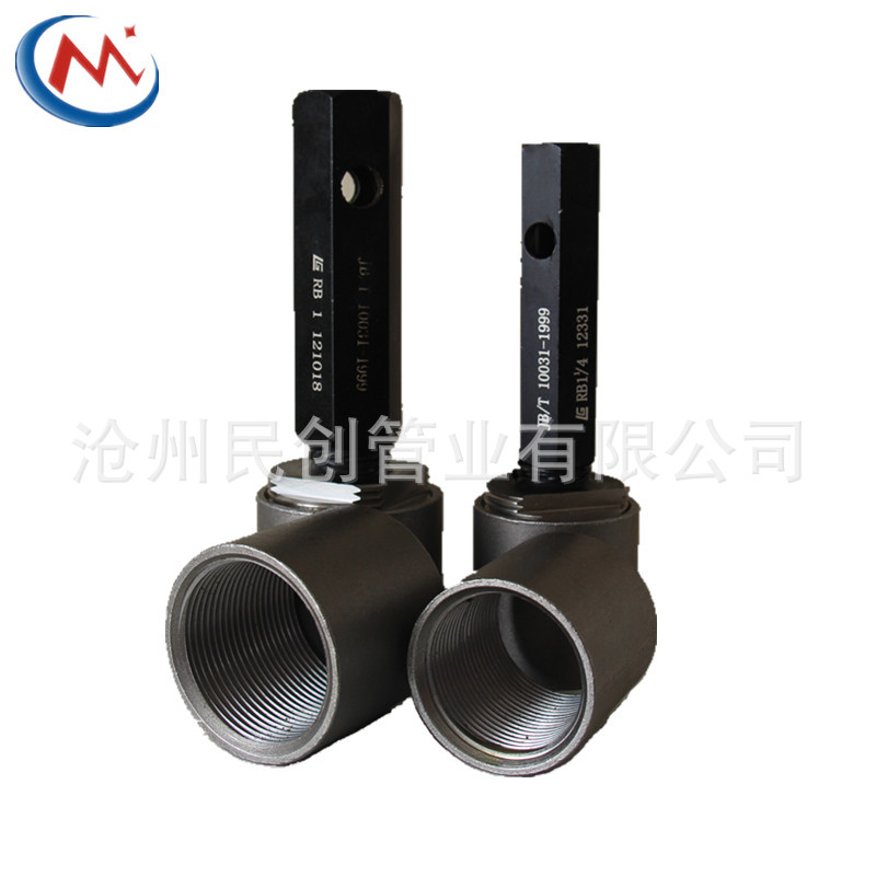 镀锌钢束接 圆管内丝 焊接直通 DN6-DN100规格齐全产品图