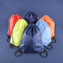 in stock polyester drawstring bag sports outdoor basketball drawstring pouch marathon drawstring bag printable logo picture