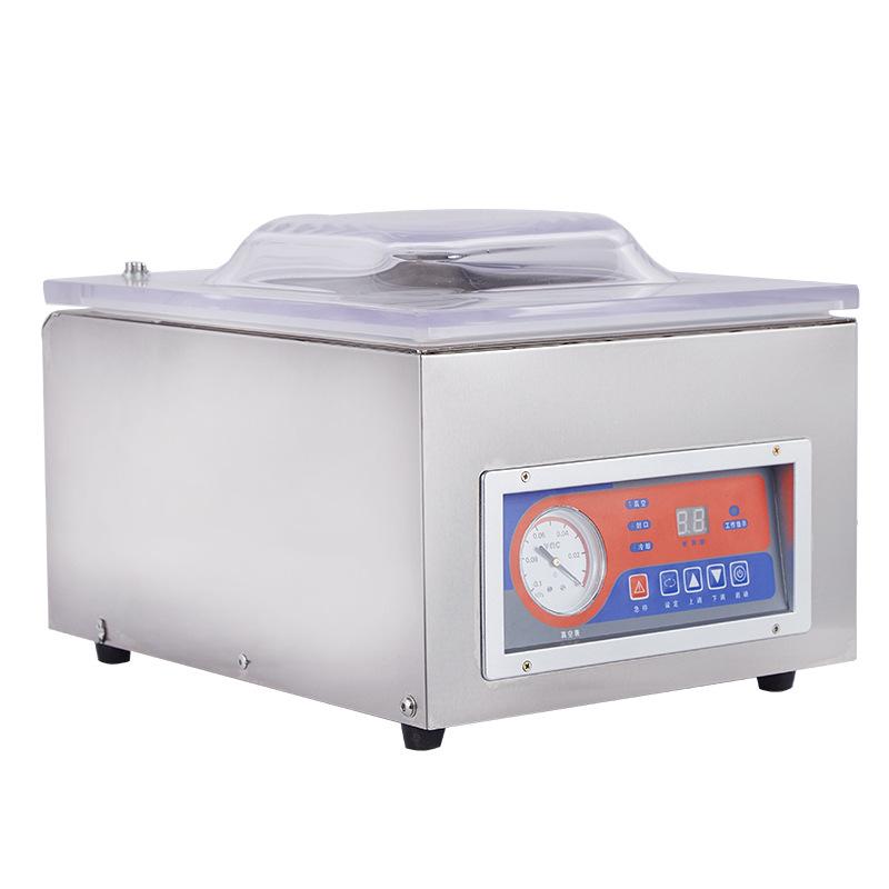 desktop small vacuum machine tea cooked food vacuum rice brick packaging machine commercial cereals plastic-envelop machine