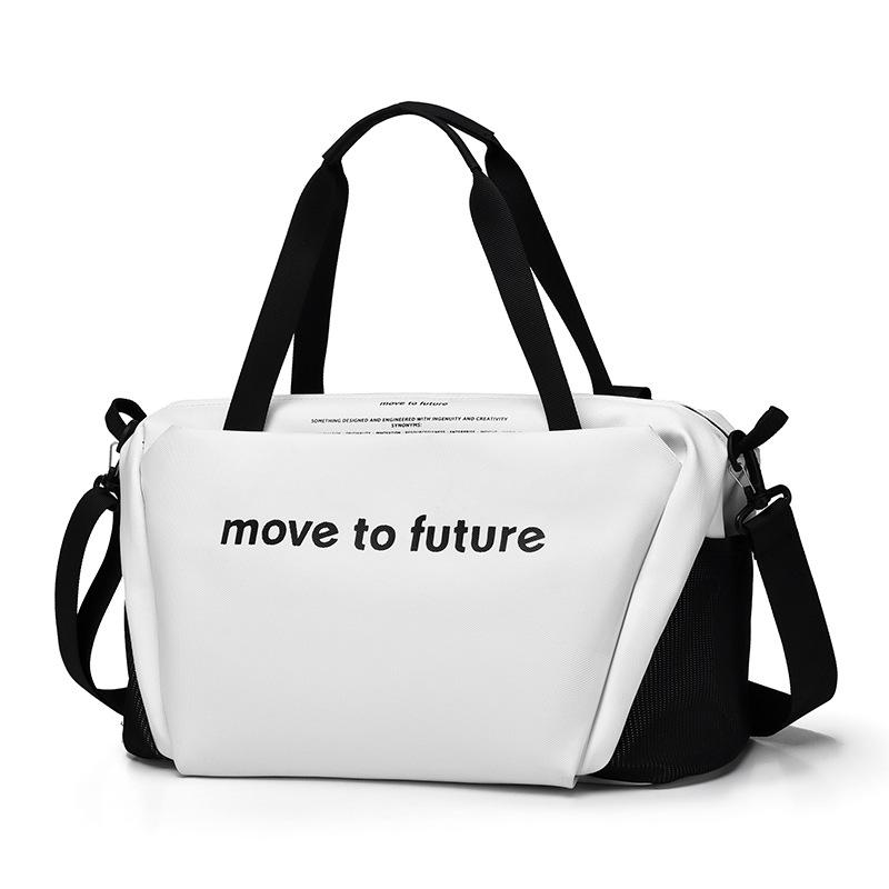 fashion brand travel bag dry wet separation crossbody bag foldable large capacity portable crossbody fitness bag