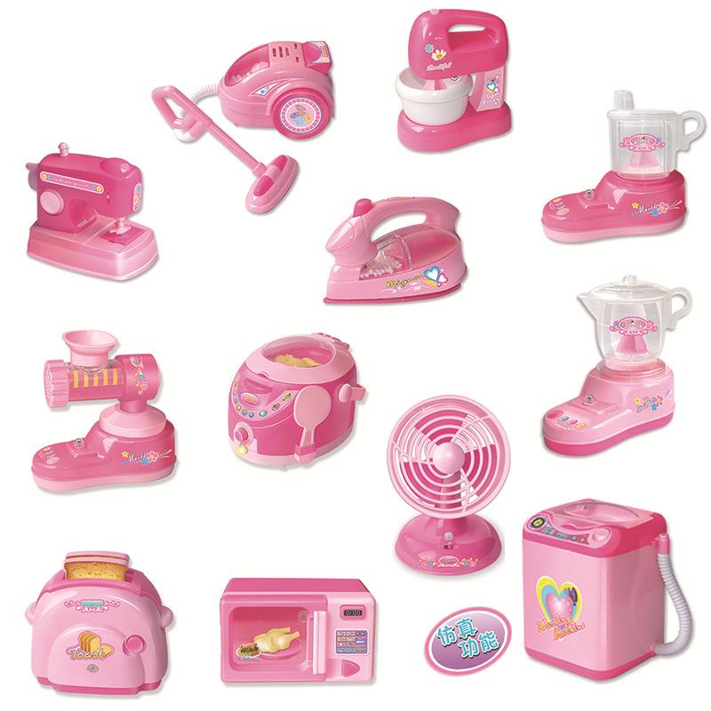 foreign trade children play house small household appliances kitchen toys boys and girls simulation electric washing machine small household appliances set