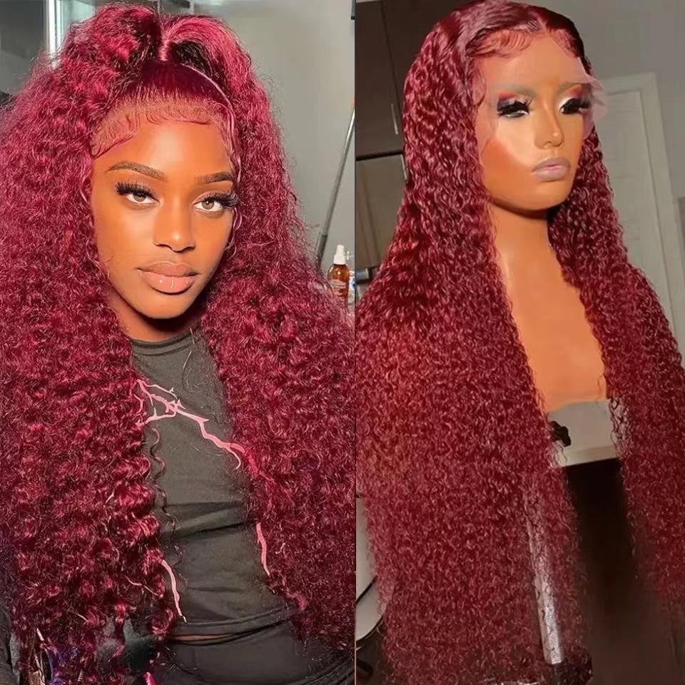 front lace wig 13x4lace frontal wigs human hair wig ms. long hair full-head wig