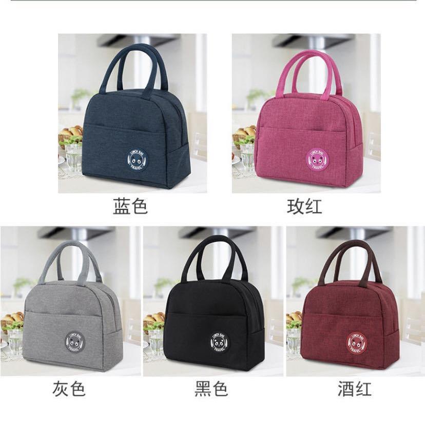 portable insulated bag heat insulation lunch box bag thermal bag lunch bag thickened lunch bag