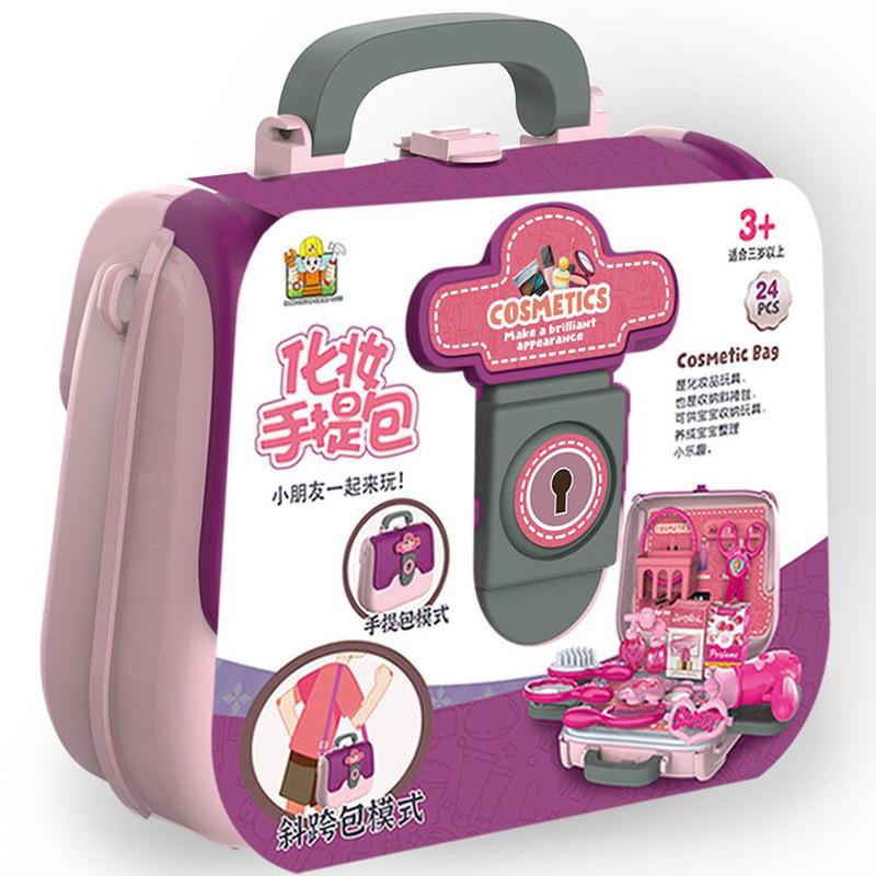 play house toys for girls handbags can store ornament makeup toys portable boxed park supermarket wholesale