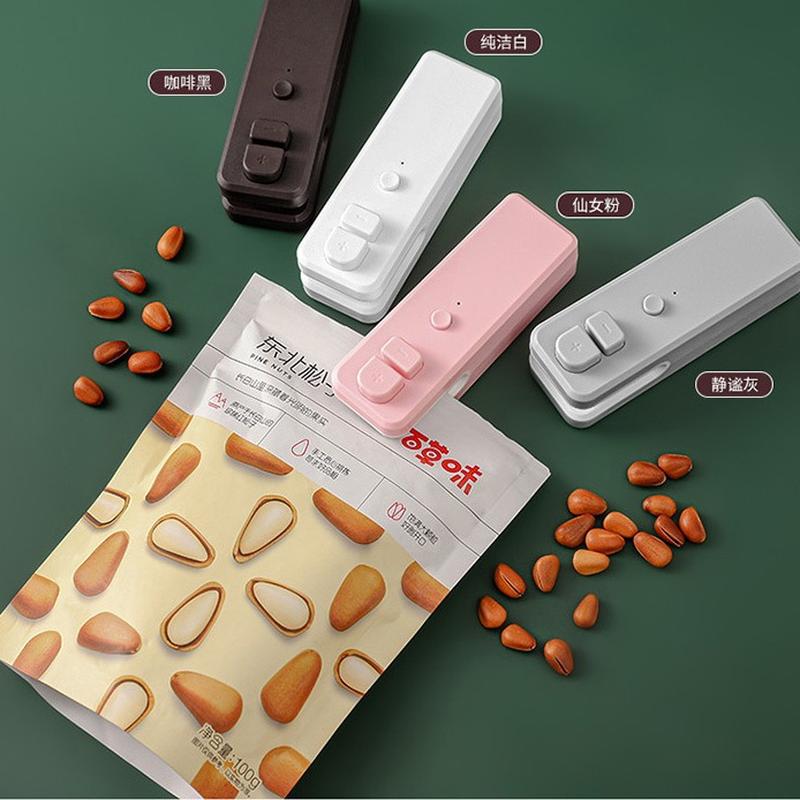 rechargeable sealing clip household kitchen sealing machine grocery bag packaging machine manual heat sealing machine