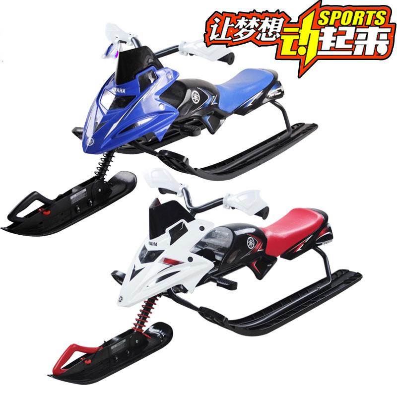sled outdoor children's snow motorcycle with brake ice wagon adult dog sled ice and snow sledge snowboard