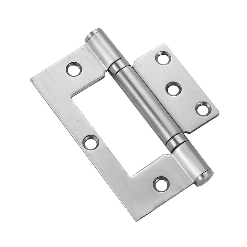 stainless steel 4-inch square child and mother flat hinge thickened wooden door slotted-free ball mute bearing sub-mother hinge Item Picture