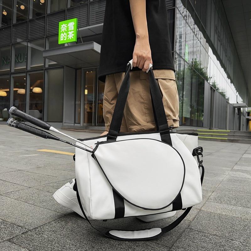 badminton bag large capacity women's crossbody bag sportswear clothes tennis pack portable sports gym bag