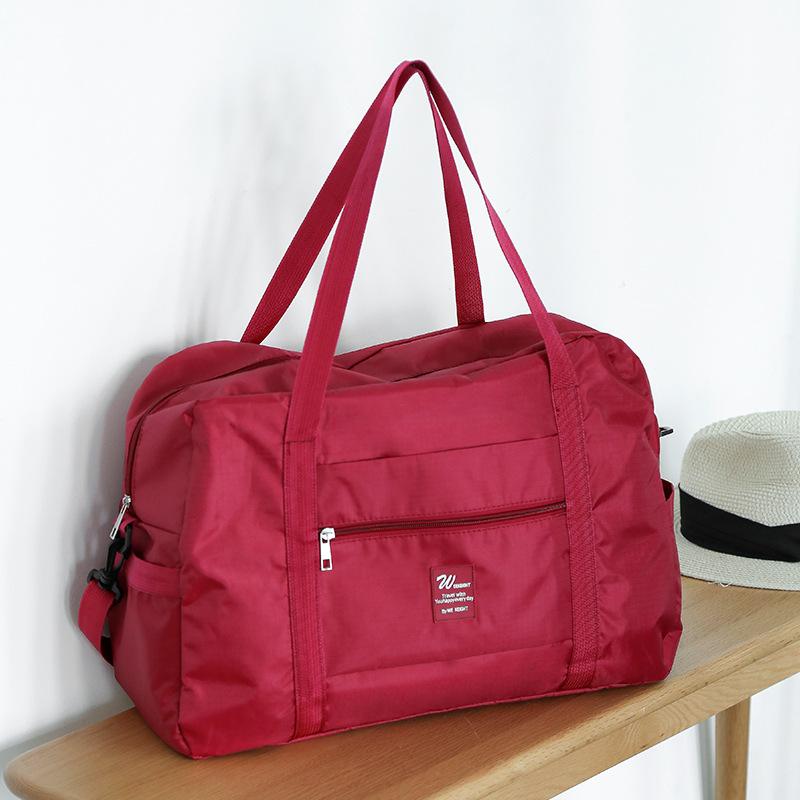 Foldable Travel Buggy Bag Waterproof Clothing Organizing Bag Portable Large Capacity Luggage Upper Cover Trolley Travel Bag