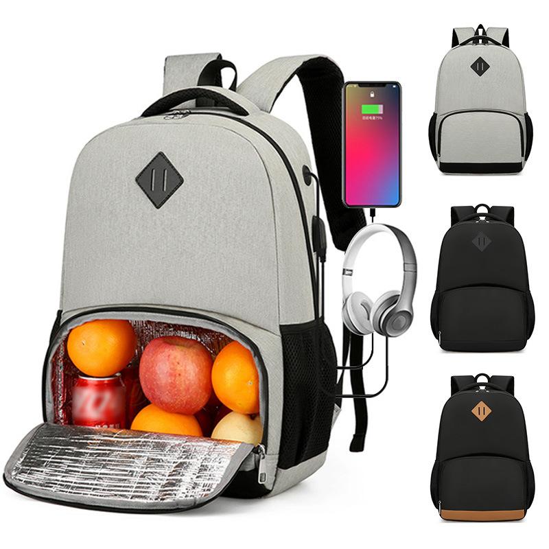 Cross-Border New Arrival Computer Bapa Men's Bapa Men's Business Bag Ice Pa Lunch Bag Thermal Bag Lunch Bag Ice Pa