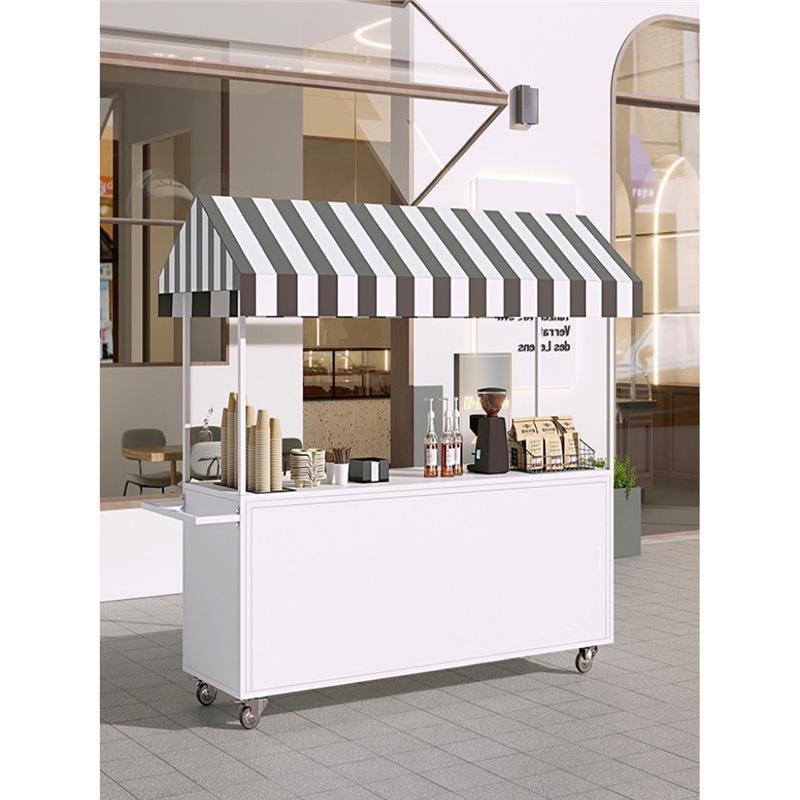 internet celebrity night market stall trolley shopping mall supermarket table vending car mobile snack dining car market stall car