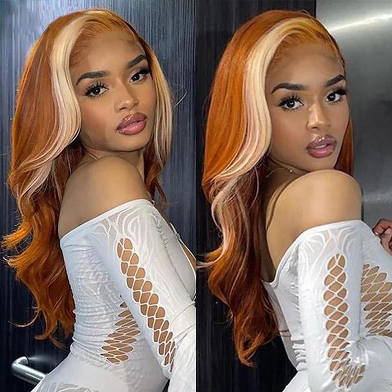 #350 Human Hair Wig Lace Wig Natural Human Hair 13 * 4frontal Wig