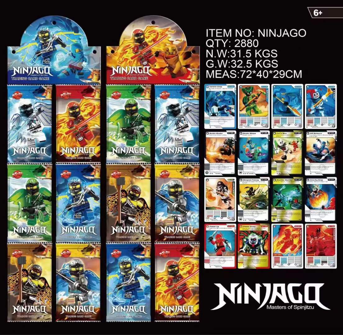  2880pcs长条卡片 卡牌系列 吊卡神卡 动漫周边外贸热销批发跑量款