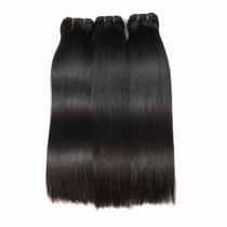 Human Hair Hair Weft Double Drawn Bone Straight Hair