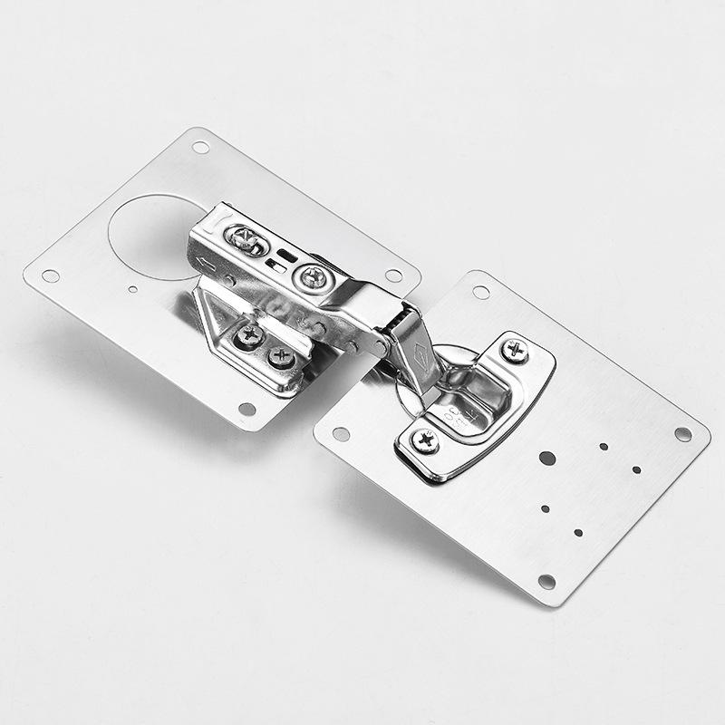 factory direct sales hinge repair plate mounting plate cabinet door thickened hinge fixing plate mounting piece hinge plate Application Scenario