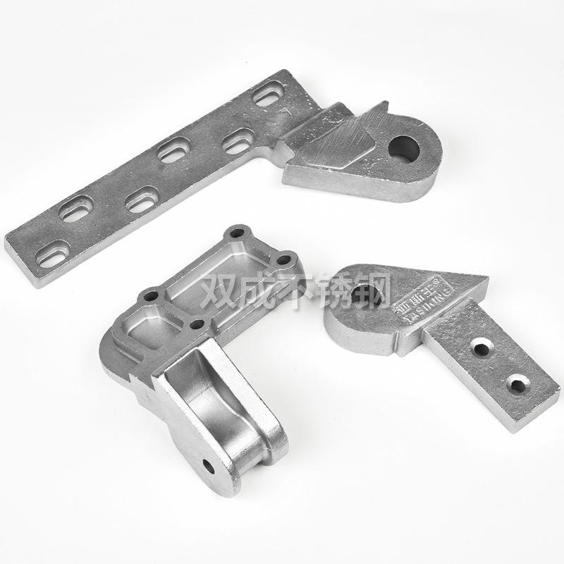 processing machinery casting parts die casting hardware accessories blank polished metal stainless steel hinge door hinge Specification drawing