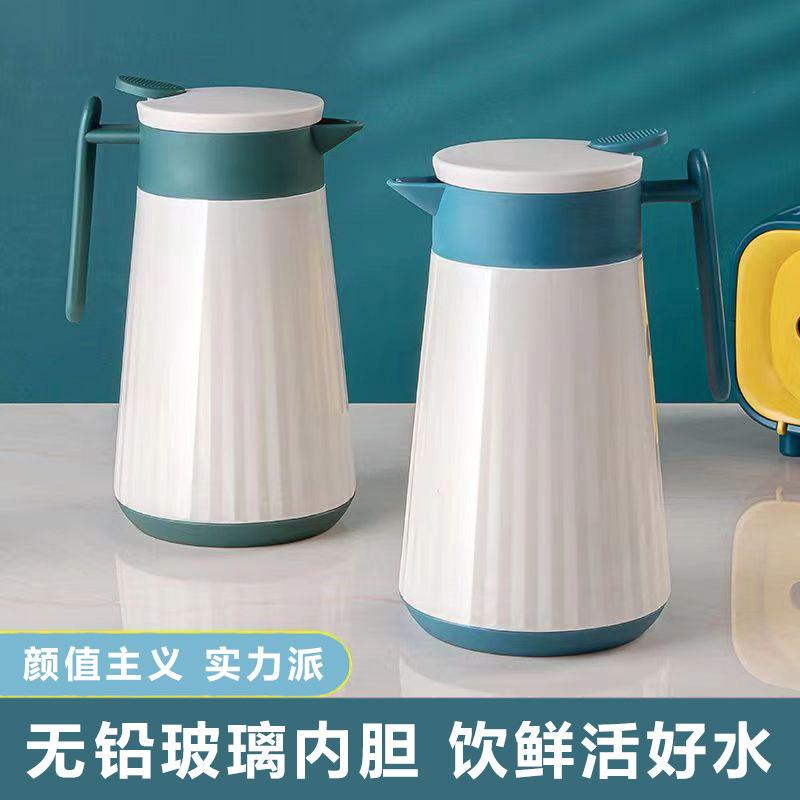 insulation pot household 1.8l large capacity heat preservation bottle glass liner thermal insulation kettle dormitory light luxury press thermo