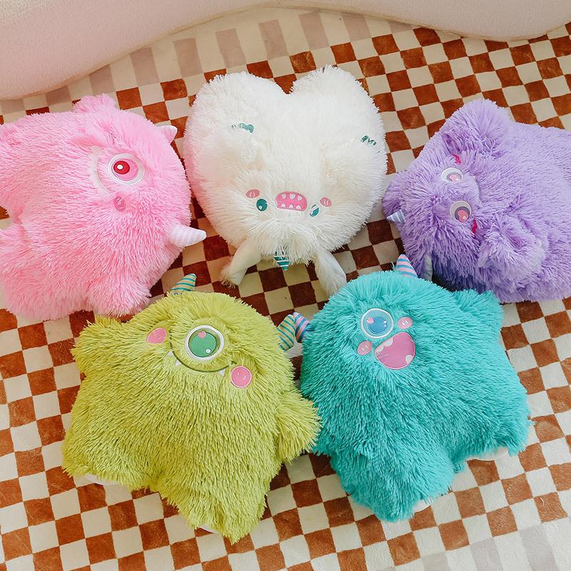 cute little monster pillow office siesta cushion sleep hug doll big doll sleeping doll birthday gift female
