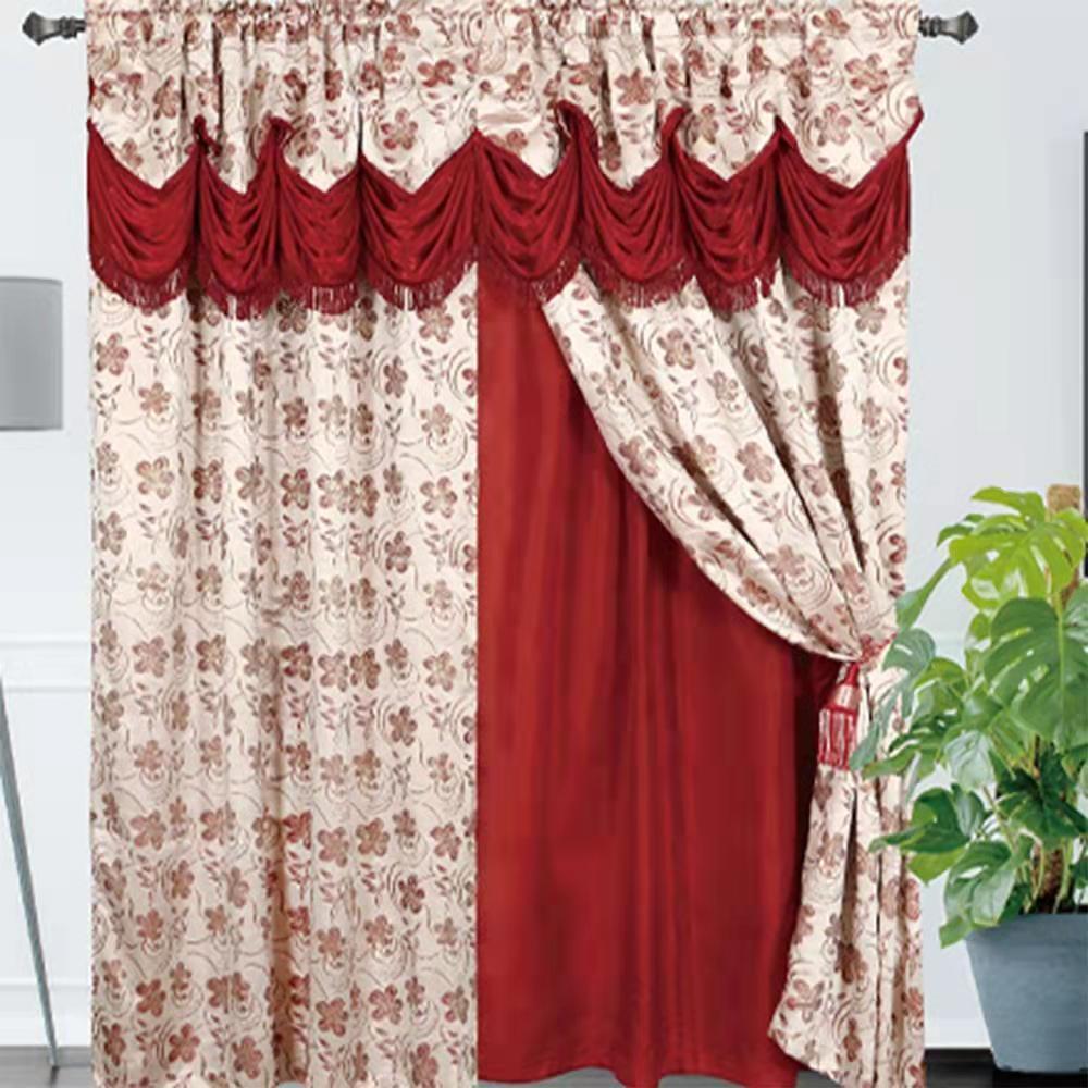 curtain finished products cross-border e-commerce amazon curtains for foreign trade export curtains shading curtains