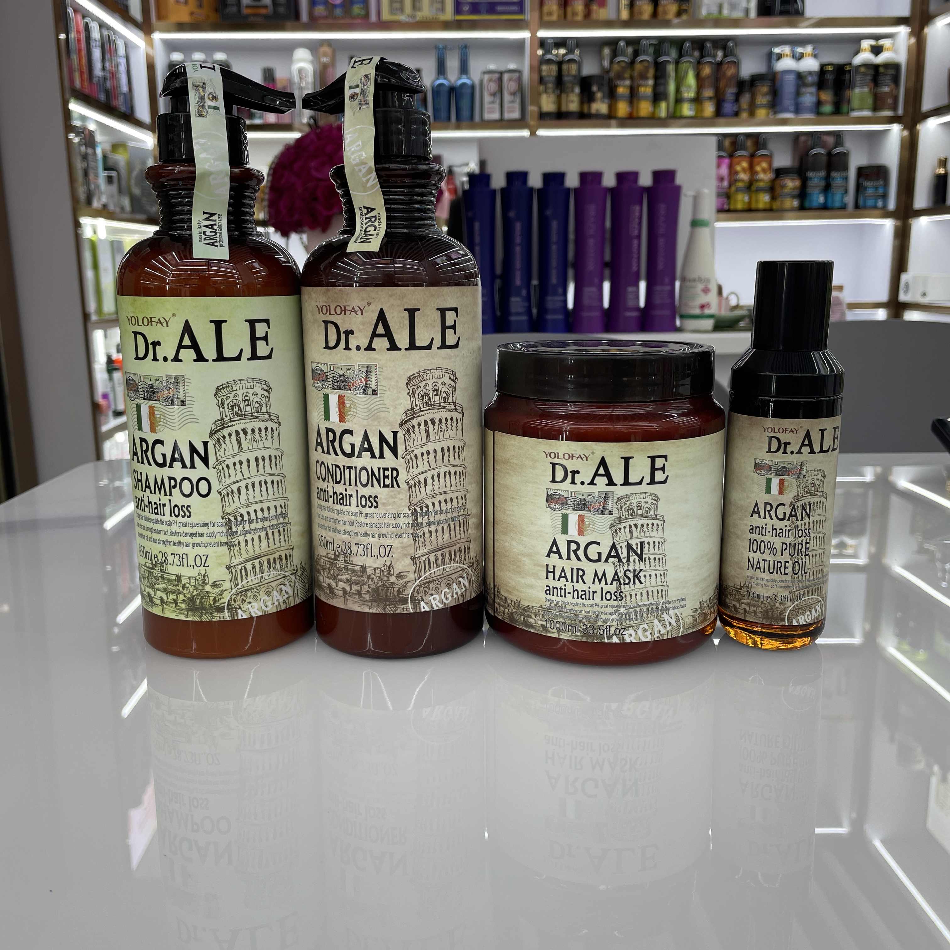 Dr.ALE  ARGANI  洗发水 护发素 发膜 精油