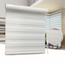 Double Roller Blind Soft Gauze Curtain Louver Curtain Roller Shutter Remote Controlled Curtain Full Shading Curtain Triple Shade