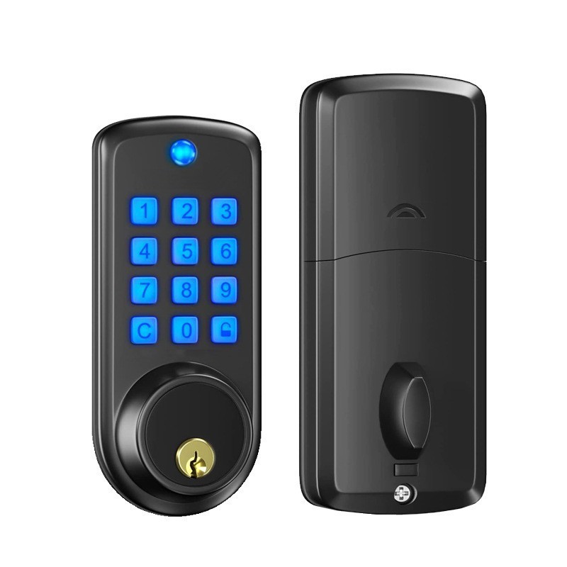 防盗密码锁带监控/智能锁/刷卡锁/u型锁/智能锁具细节图