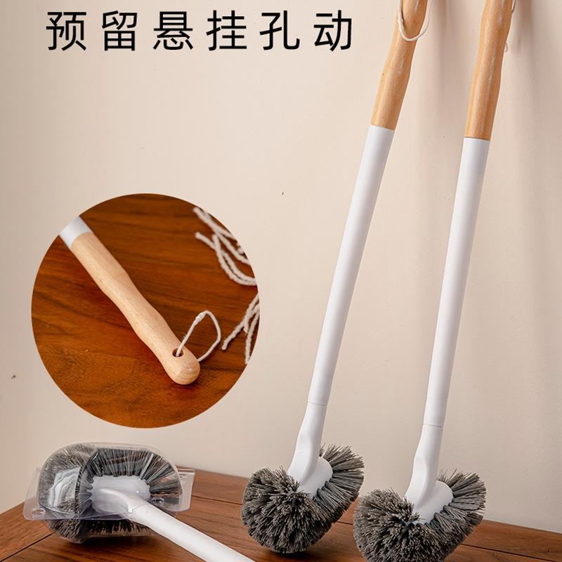 toilet brush household no dead angle toilet brush toilet cleaner wall-mounted toilet brush cleaning gadget seahorse brush